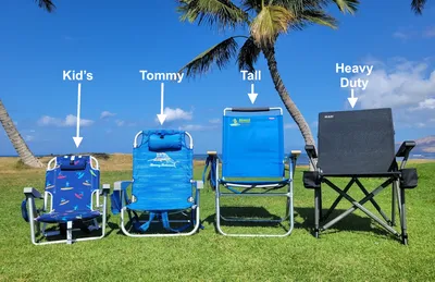 Tommy Beach Chair x2 + Beach Umbrella - Akamai Mobility